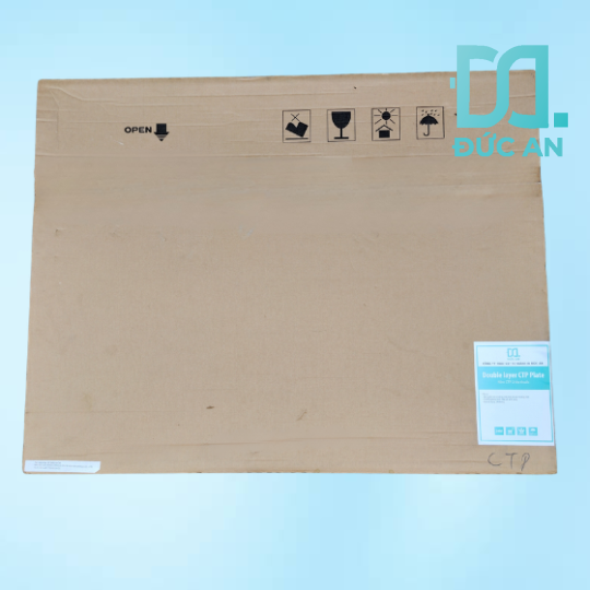 Bản kẽm CTP strong khổ 80mm x 103mm